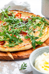 Homemade Margherita Pizza