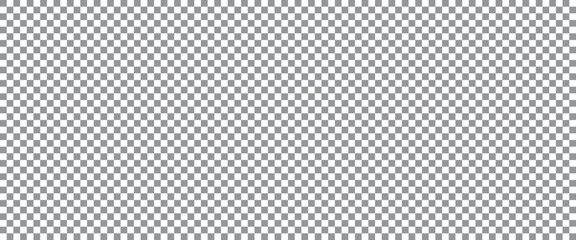 Seamless black and white checkerboard pattern background. Classic geometric grid with alternating squares for texture or design use. Ideal for digital art, racing, or 3D surfaces.