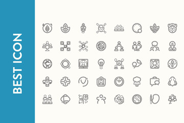 Abstract geometric shapes with vibrant color palette and text elements