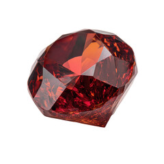 red gemstone png faceted red gem png brilliant cut gem png red jewel png gemstone png transparent background image