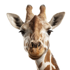 giraffe close up png giraffe head png long neck png wildlife animal png giraffe portrait png transparent background image