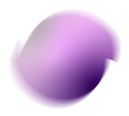 Abstract purple rounded shape with partial cutout and luminous soft gradien. For motion graphics, digital advertising, web graphics, cover art, website design. Part of collection