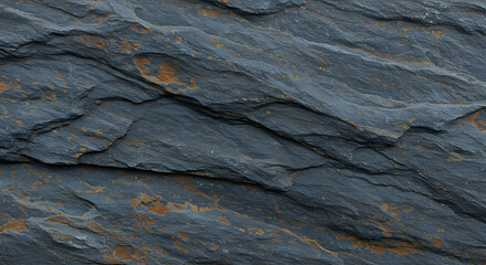 Dark grey slate stone texture background for construction and design materials use