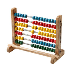 wooden abacus png colorful beads png counting frame png math toy png educational toy png transparent background image