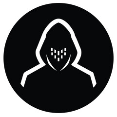 black and white skull vector logo