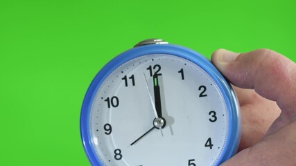 Fall back turning clocks back winter time change DST CST CDT green screen chroma key