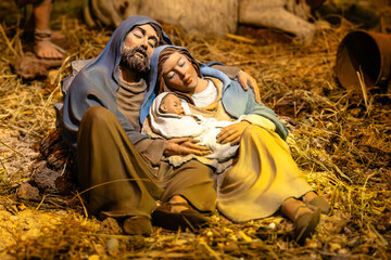 Sleeping Holy Family