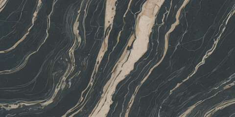 Black marble texture with golden veins natural stone pattern.