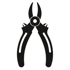 pliers on black