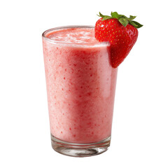 strawberry smoothie png fruit smoothie png glass drink png strawberry garnish png beverage png transparent background image