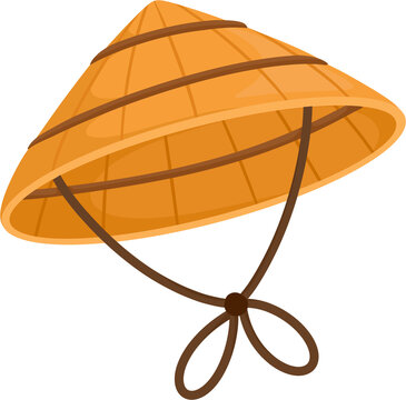 illustration salakot hat