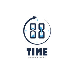 time logo icon vector template