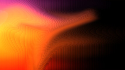 Warm gradient abstract warm colors orange