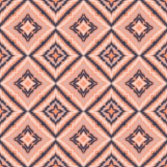 Seamless Ikat ethnic traditional Textile pattern geometric abstract folklore ornament Tribal ethnic illustration background design for print, clothing, scarf