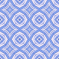 Seamless Ikat ethnic traditional Textile pattern geometric abstract folklore ornament Tribal ethnic illustration background design for print, clothing, scarf