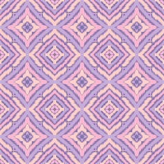 Seamless Ikat ethnic traditional Textile pattern geometric abstract folklore ornament Tribal ethnic illustration background design for print, clothing, scarf