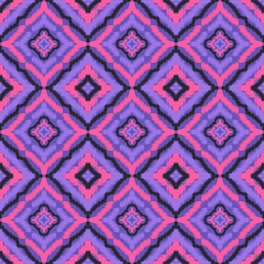 Seamless Ikat ethnic traditional Textile pattern geometric abstract folklore ornament Tribal ethnic illustration background design for print, clothing, scarf