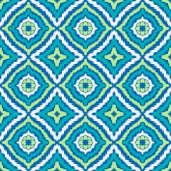 Seamless Ikat ethnic traditional Textile pattern geometric abstract folklore ornament Tribal ethnic illustration background design for print, clothing, scarf