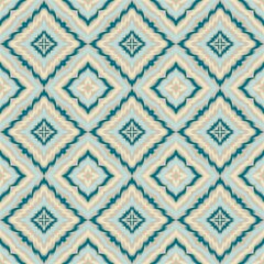 Seamless Ikat ethnic traditional Textile pattern geometric abstract folklore ornament Tribal ethnic illustration background design for print, clothing, scarf