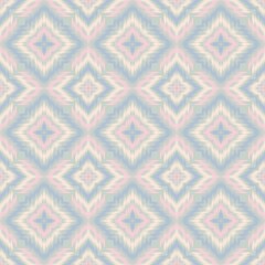 Seamless Ikat ethnic traditional Textile pattern geometric abstract folklore ornament Tribal ethnic illustration background design for print, clothing, scarf