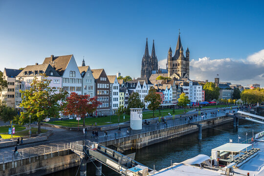 Rheinuferpromenade in K&ouml;ln