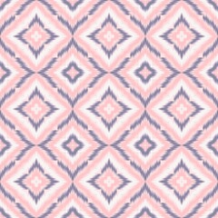 Seamless Ikat ethnic traditional Textile pattern geometric abstract folklore ornament Tribal ethnic illustration background design for print, clothing, scarf