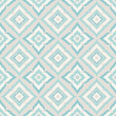 Fototapeta premium Seamless Ikat ethnic traditional Textile pattern geometric abstract folklore ornament Tribal ethnic illustration background design for print, clothing, scarf