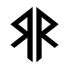 RR Generic Logo Vector Image