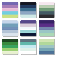 beautiful colorful color palletes scheme