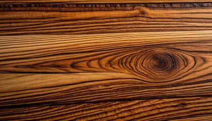 Fototapeta premium Close-up of weathered wood grain with a knot, texture and natural patterns