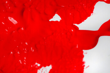 textured red paint background