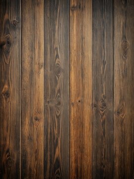 Vertical wooden planks in warm brown hues, textured, natural patterns