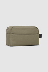 Canvas toiletry bag for men,travel accessories,modern and minimalist design