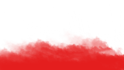 Abstract green watercolor background isolated on transparent background with space for text