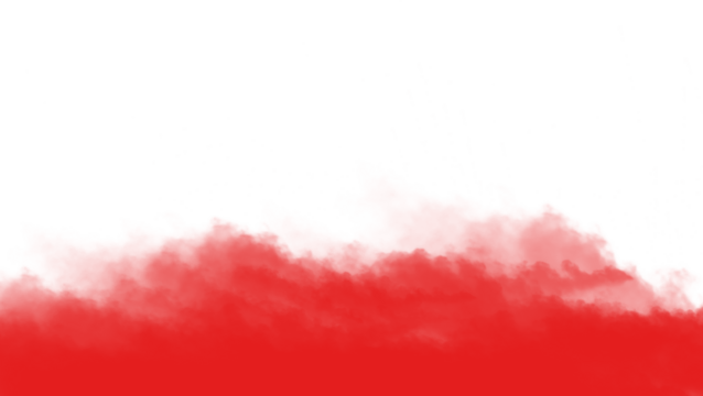 Abstract green watercolor background isolated on transparent background with space for text