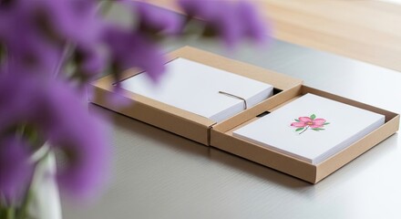 Beautiful Floral Stationery Set for Elegant Correspondence