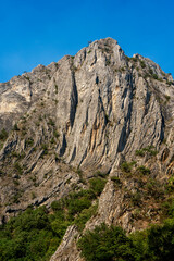 Rock Canyon Under the Blue Sky. 