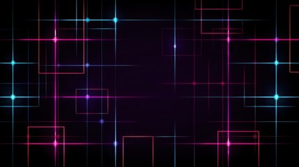 retro tech pixel background, 8 bit inspired futuristic grids, neon arcade vibe, abstract digital art