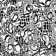 abstract animal skin seamless pattern, isolated leopard texture textile 
