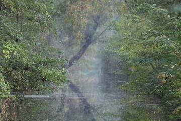 water flowing into the water