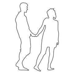 walk intimately with your partner line_5