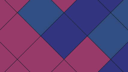 Modern geometric pattern with diamonds and triangles in vibrant colors