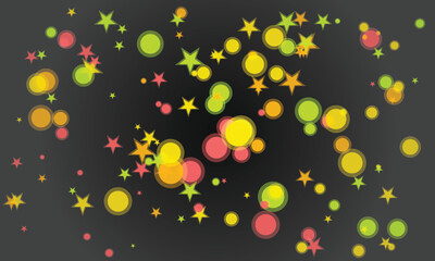 Stars on dark background abstract design sparkling night sky concept
