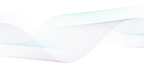 Abstract blue wave vector design with light lines and a clean curve pattern for a digital business wallpaper backdrop