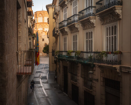 Streets of Valencia Spain