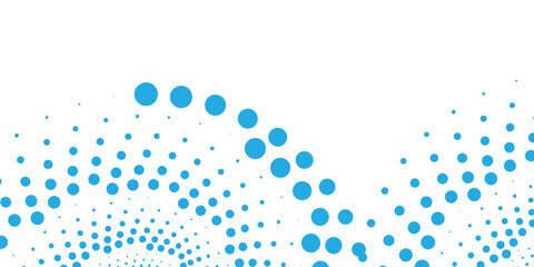 Transparent Vector Gradient Blue Color Halftone Background Staggered Dots Pattern modern dotted arts abstract vector background