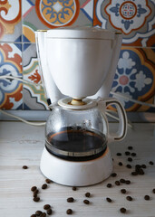 old coffee maker