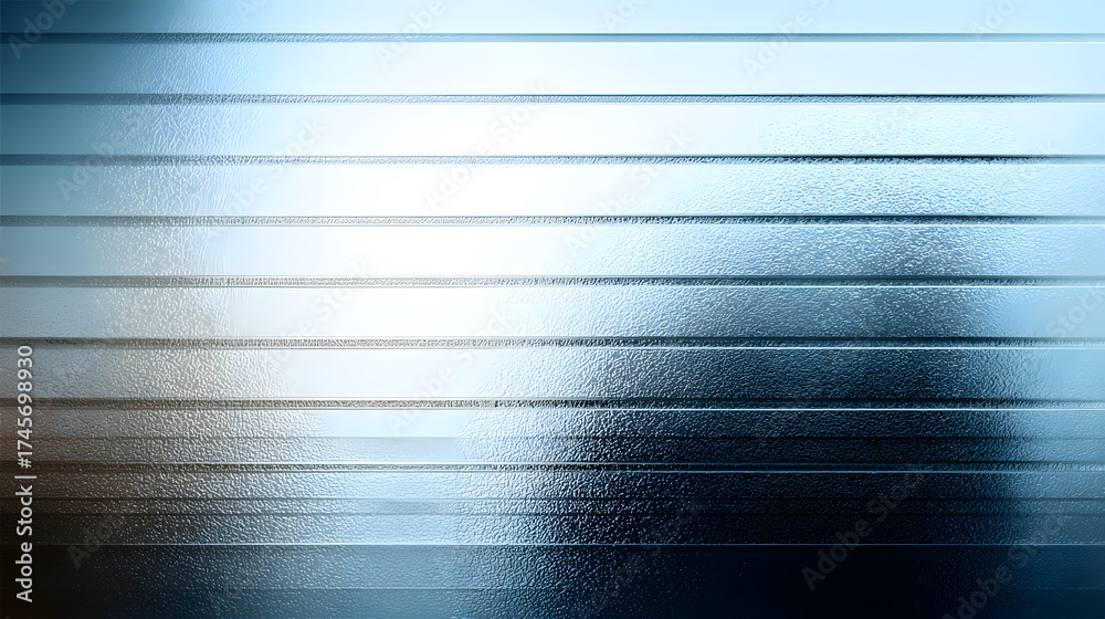 Wall mural abstract textured background featuring horizontal lines with a soft gradient of blue tones.