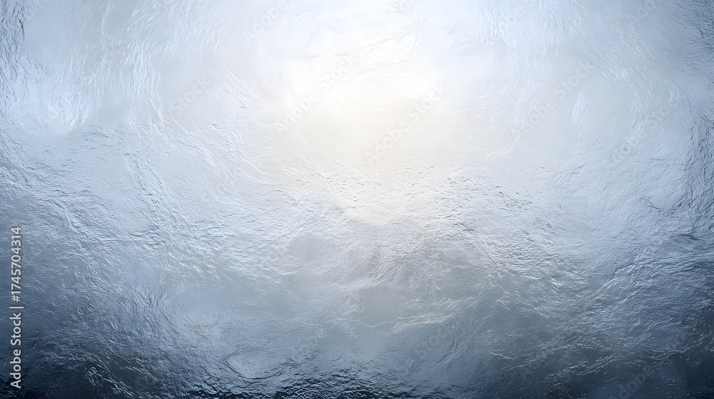 Wall mural abstract underwater scene showing shimmering light through clear water, creating a serene and tranqu