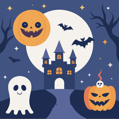 editable-halloween-party-invitation-flyer-template .eps